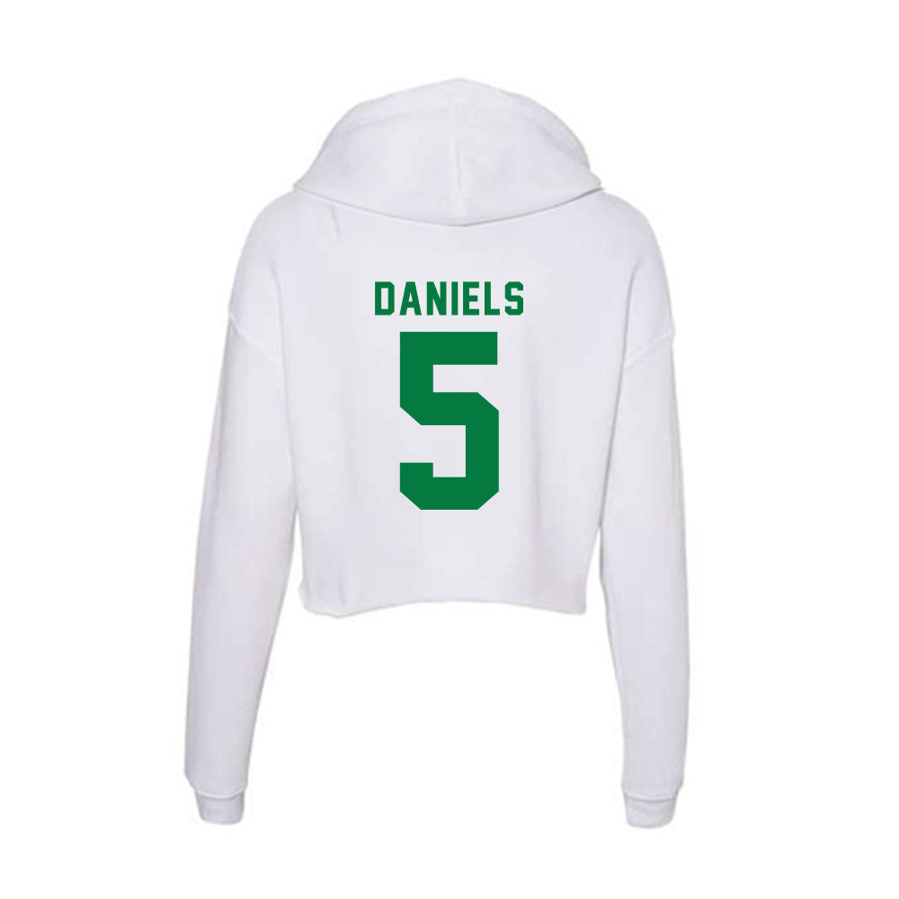 OKBU - NCAA Baseball : Jarrmez Daniels - Classic Shersey Women's Crop Fleece Hoodie-1
