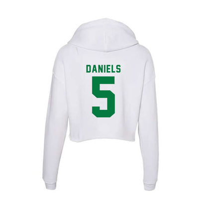 OKBU - NCAA Baseball : Jarrmez Daniels - Classic Shersey Women's Crop Fleece Hoodie-1