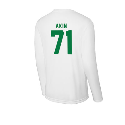 OKBU - NCAA Football : Owen Akin - Activewear Long Sleeve T-Shirt-1