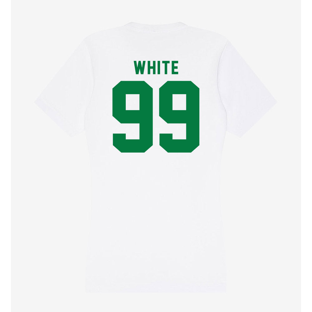 OKBU - NCAA Football : Jaden White - Classic Shersey Women's V-Neck T-Shirt-1