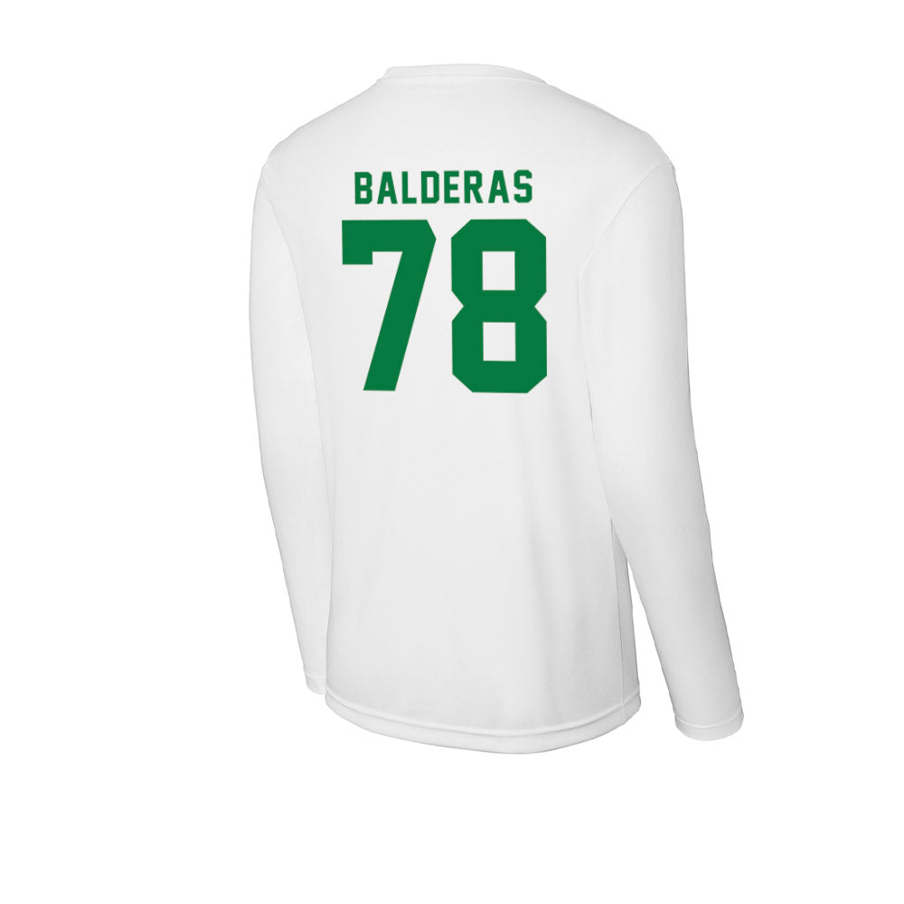 OKBU - NCAA Football : David Balderas - Activewear Long Sleeve T-Shirt-1