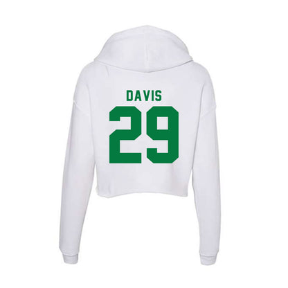 OKBU - NCAA Women's Volleyball : Chloe Davis - Classic Shersey Women's Crop Fleece Hooded Sweatshirt-1
