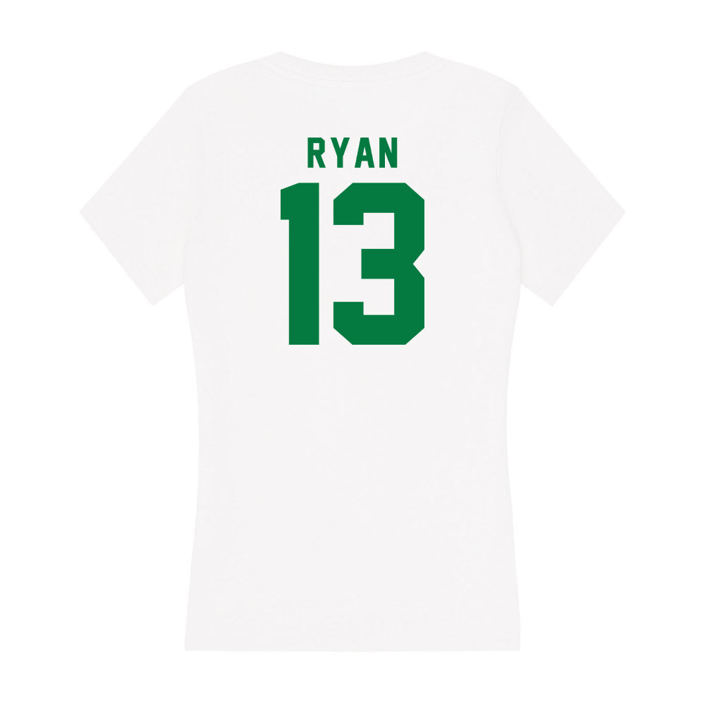 OKBU - NCAA Softball : Ally Ryan - Women's V-Neck T-Shirt-1