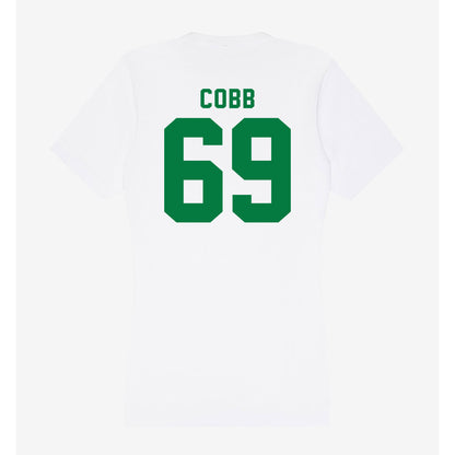 OKBU - NCAA Football : Morgan Cobb - Women's V-Neck T-Shirt-1