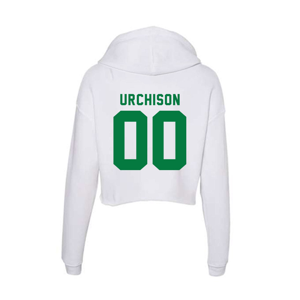 OKBU - NCAA Football : William Urchison - Classic Shersey Women's Crop Fleece Hoodie-1
