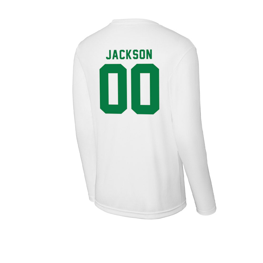 OKBU - NCAA Football : John Jackson - Activewear Long Sleeve T-Shirt-1