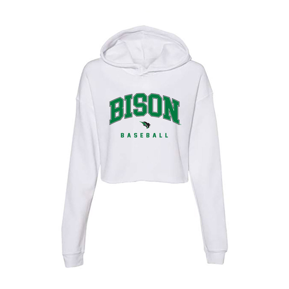 OKBU - NCAA Baseball : Braden Smith - Women's Crop Fleece Hoodie-0