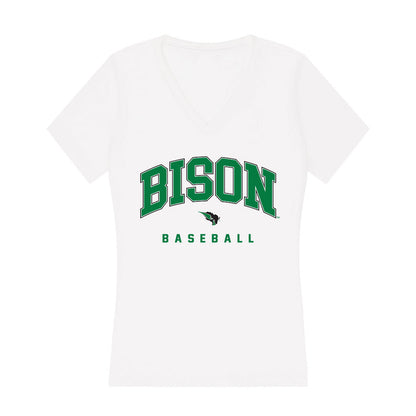 OKBU - NCAA Baseball : Braden Smith - Women's V-Neck T-Shirt-0