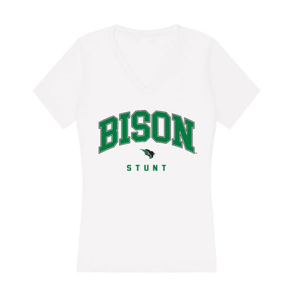 OKBU - NCAA Stunt : Macy Pennington - Women's V-Neck T-Shirt-0