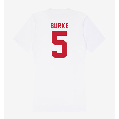 Miami of Ohio - Baseball Alumni : Clayton Burke - Women's V-Neck T-Shirt-1