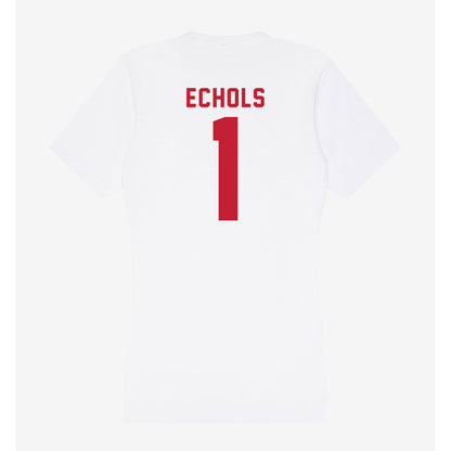 Miami of Ohio - NCAA Baseball : Taylor Echols - Women's V-Neck T-Shirt-1