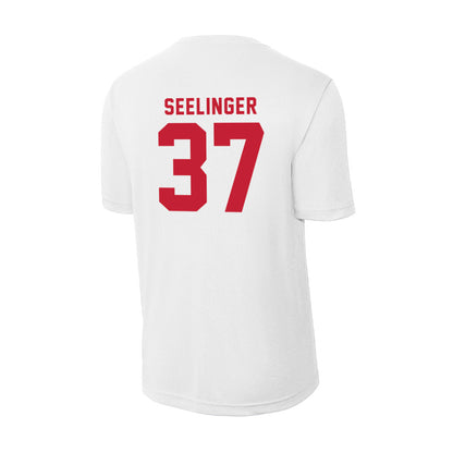 Miami of Ohio - NCAA Men's Ice Hockey : Ryan Seelinger - Activewear T-Shirt-1