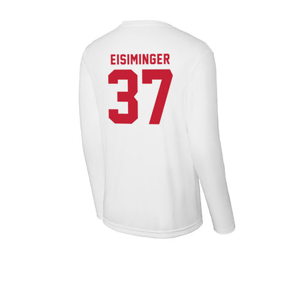 Miami of Ohio - NCAA Baseball : Jared Eisiminger - Activewear Long Sleeve T-Shirt-1