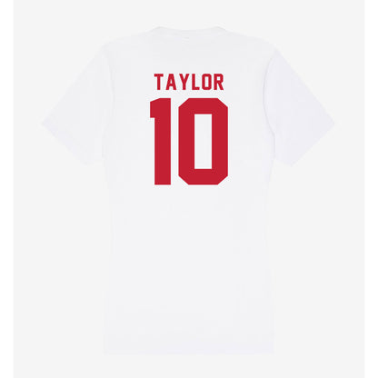 Miami of Ohio - Women's Basketball Alumni : Macie Taylor - Women's V-Neck T-Shirt-1