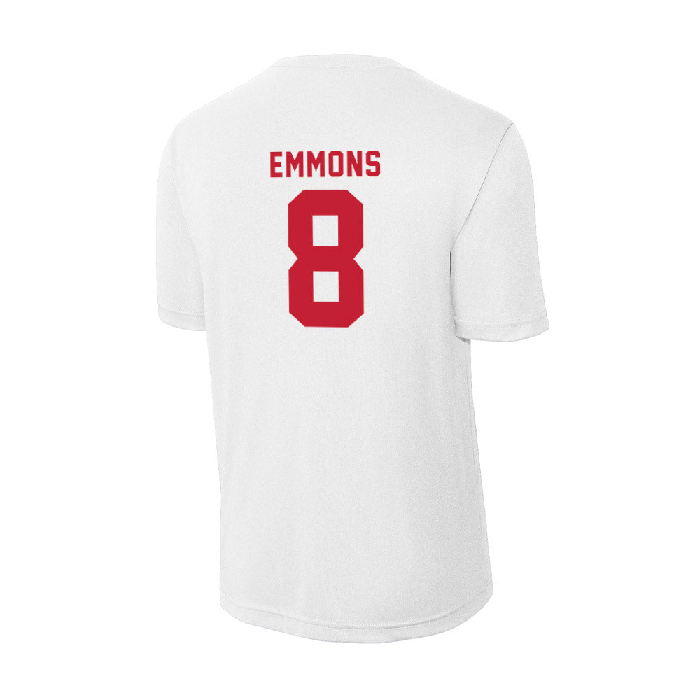 Miami of Ohio - NCAA Men's Ice Hockey : John Emmons - Activewear T-Shirt-1