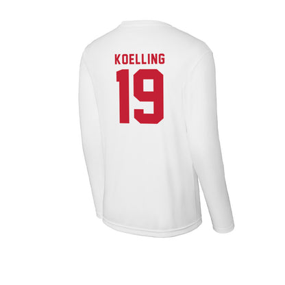 Miami of Ohio - NCAA Baseball : Alex Koelling - Activewear Long Sleeve T-Shirt-1