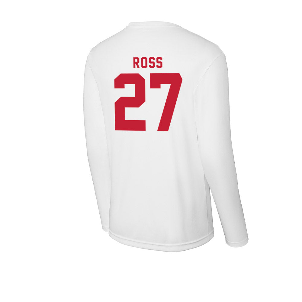 Miami of Ohio - NCAA Baseball : Luke Ross - Activewear Long Sleeve T-Shirt-1