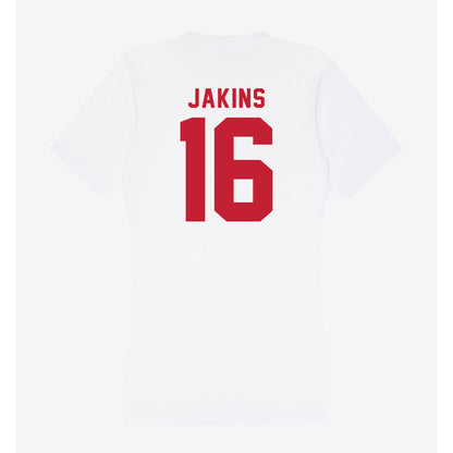 Miami of Ohio - NCAA Women's Soccer : Layla Jakins - Women's V-Neck T-Shirt-1