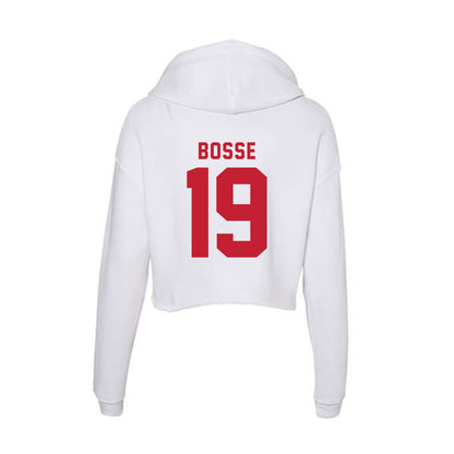 Miami of Ohio - NCAA Women's Volleyball : Kendall Bosse - Women's Crop Fleece Hoodie-1