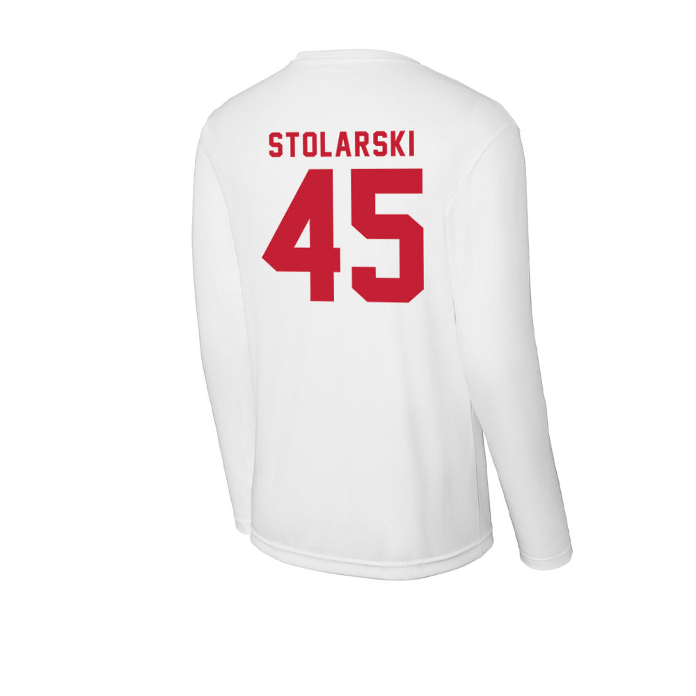 Miami of Ohio - NCAA Football : Ryan Stolarski - Activewear Long Sleeve T-Shirt-1
