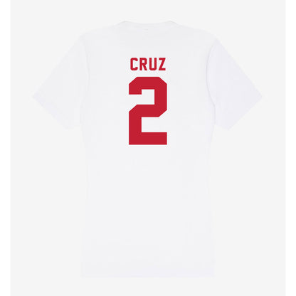 Miami of Ohio - NCAA Baseball : Diego Cruz - Women's V-Neck T-Shirt-1