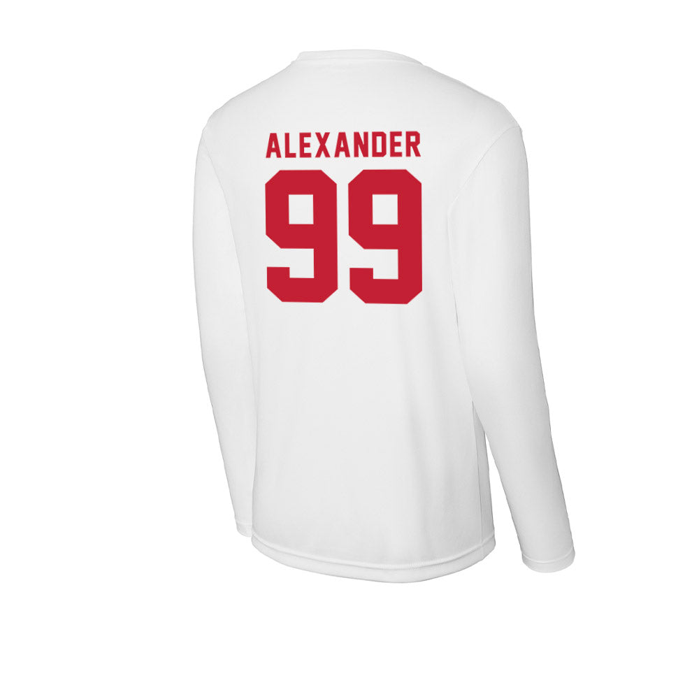 Miami of Ohio - NCAA Football : Oyeka Alexander - Activewear Long Sleeve T-Shirt-1