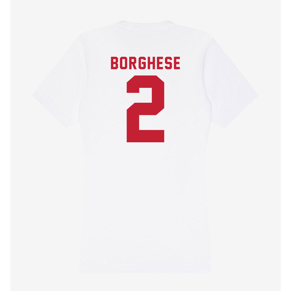Miami of Ohio - NCAA Women's Field Hockey : Sophia Borghese - Women's V-Neck T-Shirt-1