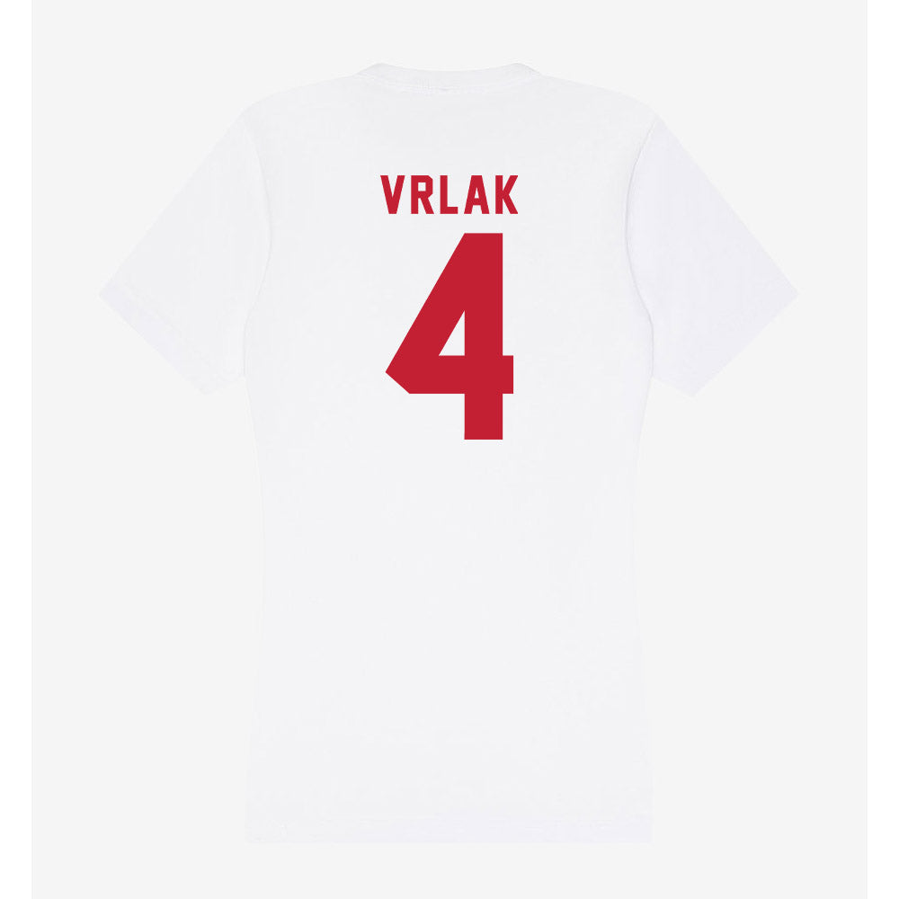 Miami of Ohio - NCAA Baseball : Jake Vrlak - Women's V-Neck T-Shirt-1