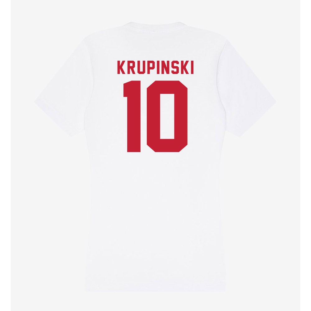 Miami of Ohio - NCAA Baseball : Dominic Krupinski - Women's V-Neck T-Shirt-1