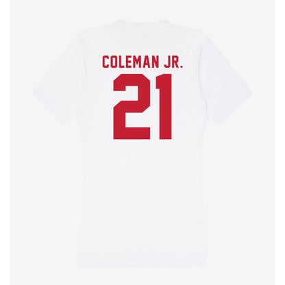 Miami of Ohio - NCAA Football : Toney Coleman Jr. - Women's V-Neck T-Shirt-1
