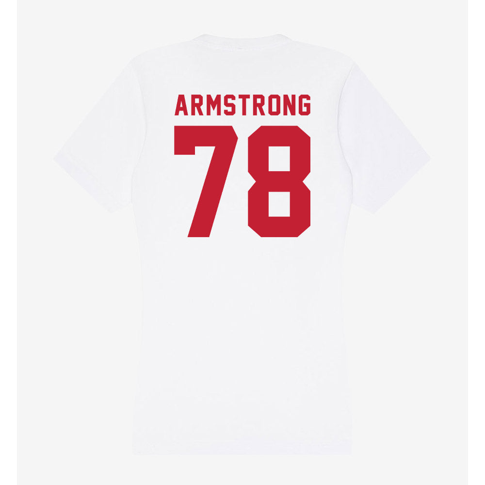 Miami of Ohio - NCAA Football : Devontae Armstrong - Women's V-Neck T-Shirt-1