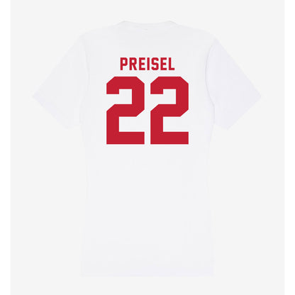 Miami of Ohio - Baseball Alumni : Connor Preisel - Women's V-Neck T-Shirt-1