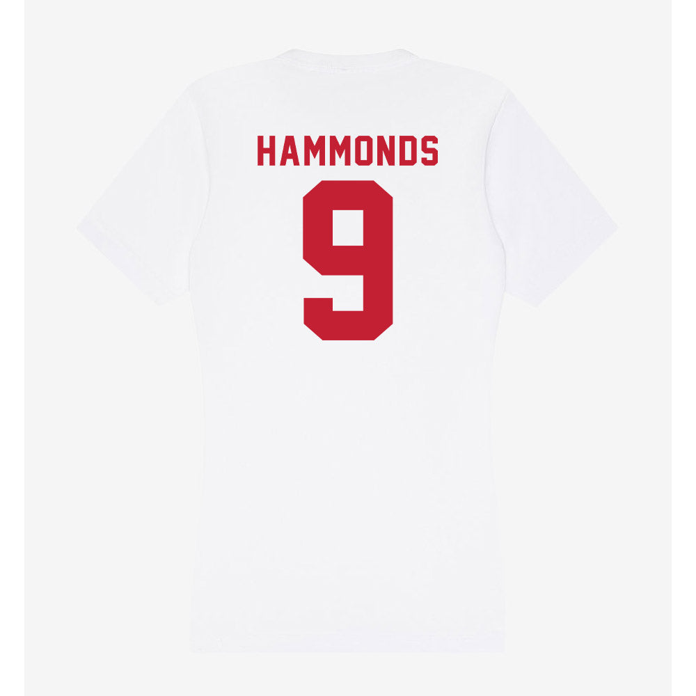 Miami of Ohio - NCAA Football : Javon Hammonds - Women's V-Neck T-Shirt-1