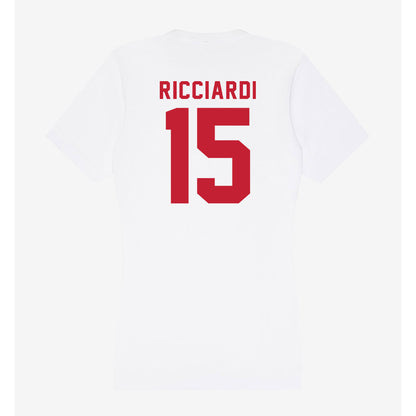 Miami of Ohio - NCAA Softball : Angelina Ricciardi - Women's V-Neck T-Shirt-1
