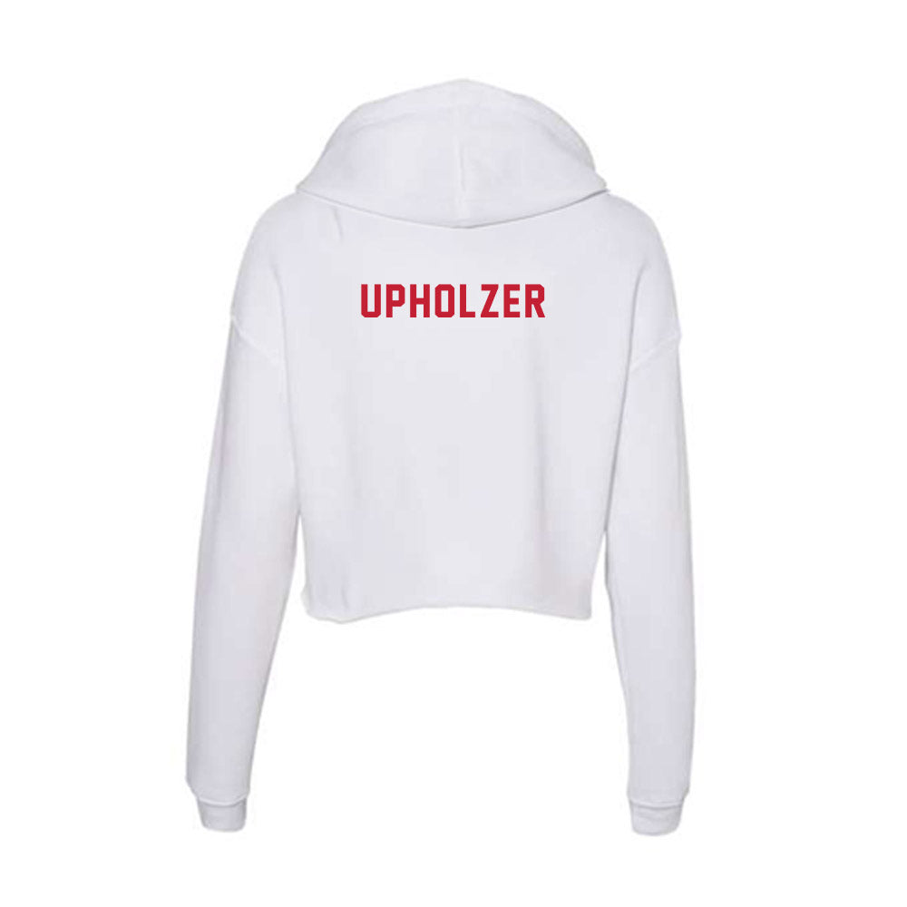 Miami of Ohio - NCAA Men's Golf : Dean Upholzer - Women's Crop Fleece Hoodie-1