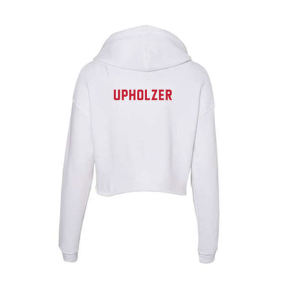 Miami of Ohio - NCAA Men's Golf : Dean Upholzer - Women's Crop Fleece Hoodie-1
