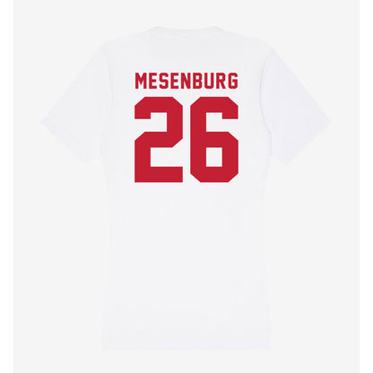 Miami of Ohio - NCAA Men's Ice Hockey : Blake Mesenburg - Women's V-Neck T-Shirt-1