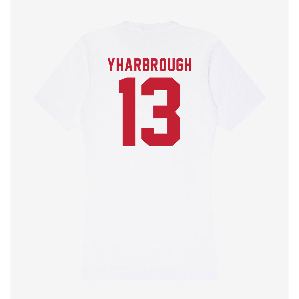 Miami of Ohio - NCAA Football : Desmon Yharbrough - Women's V-Neck T-Shirt-1