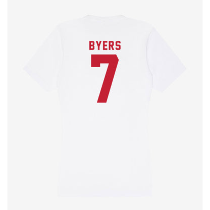 Miami of Ohio - NCAA Baseball : Carson Byers - Women's V-Neck T-Shirt-1