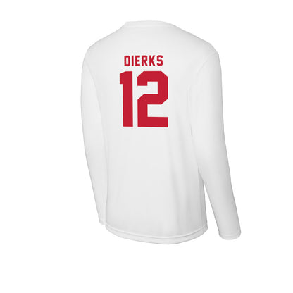 Miami of Ohio - NCAA Baseball : Marcus Dierks - Activewear Long Sleeve T-Shirt-1