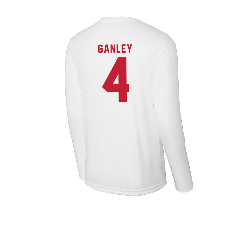 Miami of Ohio - NCAA Men's Basketball : Brady Ganley - Activewear Long Sleeve T-Shirt-1