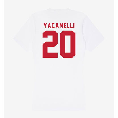 Miami of Ohio - NCAA Football : Cade Yacamelli - Women's V-Neck T-Shirt-1