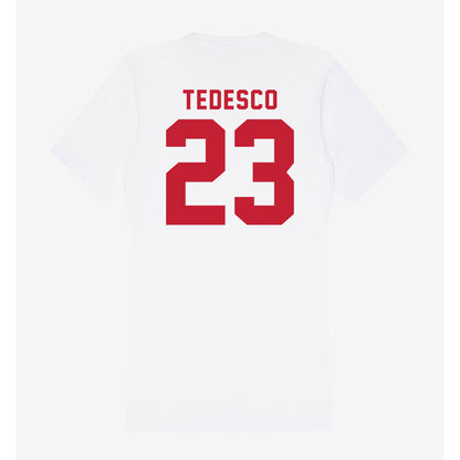 Miami of Ohio - NCAA Baseball : Jake Tedesco - Women's V-Neck T-Shirt-1