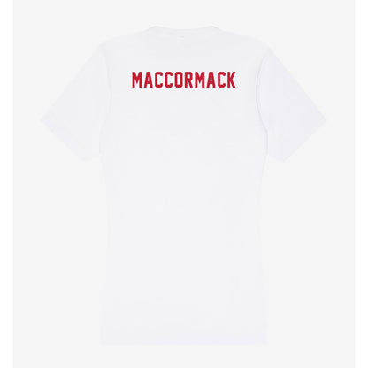 Miami of Ohio - NCAA Women's Synchronized Skating : Ava MacCormack - Women's V-Neck T-Shirt-1