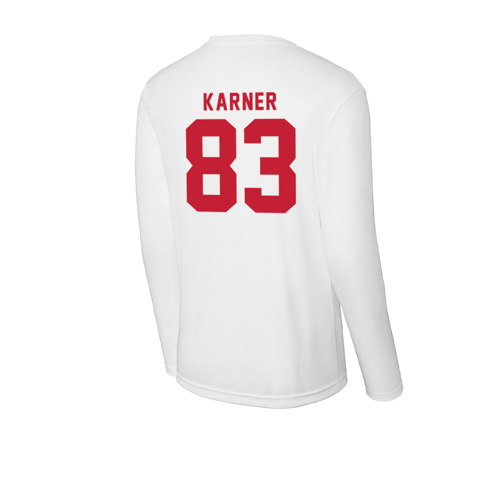 Miami of Ohio - NCAA Football : Eric Karner - Activewear Long Sleeve T-Shirt-1