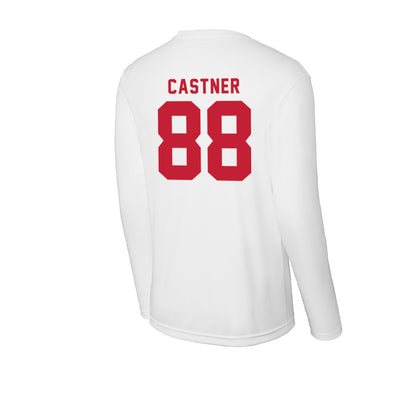 Miami of Ohio - NCAA Football : CJ Castner - Activewear Long Sleeve T-Shirt-1
