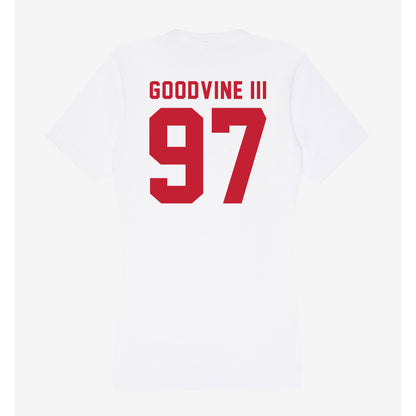Miami of Ohio - NCAA Football : William Goodvine III - Women's V-Neck T-Shirt-1