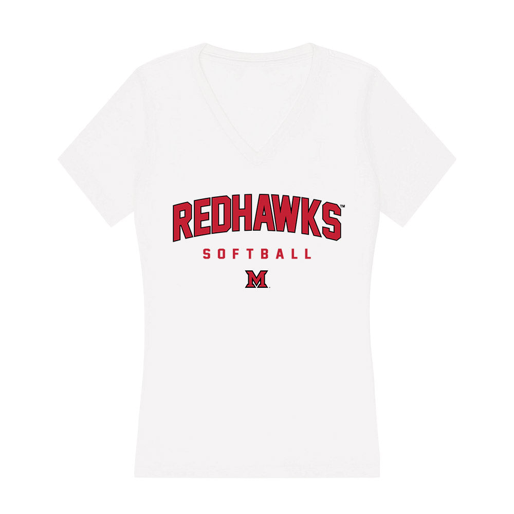 Miami of Ohio - NCAA Softball : Abigail Herren - Classic Shersey Women's V-Neck T-Shirt-0
