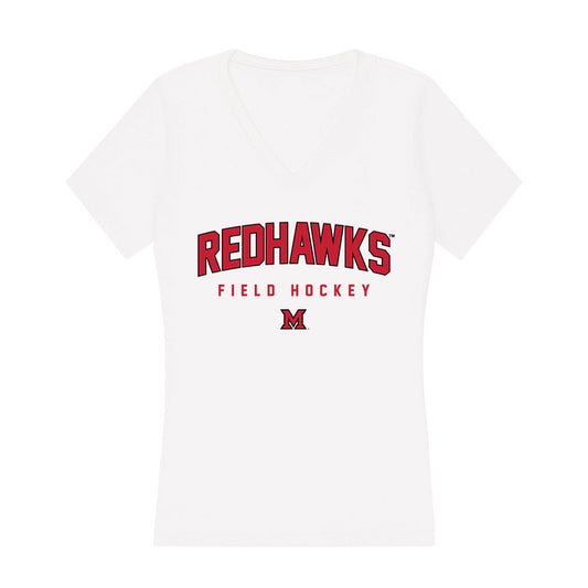 Miami of Ohio - NCAA Women's Field Hockey : Sophia Borghese - Classic Shersey Women's V-Neck T-Shirt-0