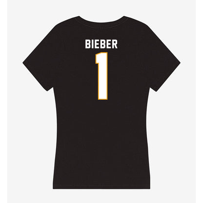 VCU - NCAA Women's Field Hockey : Claire Bieber - Women's V-Neck T-Shirt-1